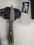 Montana Knife Company Fattail Tan and Black