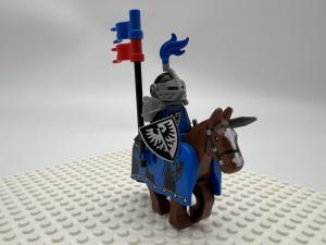 LEGO Black Falcon Knight with Horse and Armor