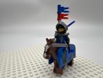 LEGO Black Falcon Knight with Horse and Armor