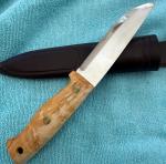 Helle Norway Temagami Curly Birch Knife