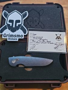 Grimsmo Fjell Integral Button Lock Knife #0189
