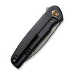 WE Shakan Folding Knife Black/Blue Ti Handle