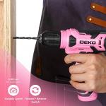 Norseman Pink Cordless Drill Set with Accessories