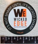 Wicked Edge Knife Sharpeners Vinyl Decal Sticker