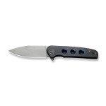 WE Shakan Folding Knife Black/Blue Ti Handle