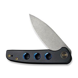 WE Knife Shakan Blue Titanium S35VN Limited Edition