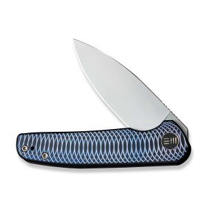 WE Knife Shakan Blue Titanium 20CV Limited Edition