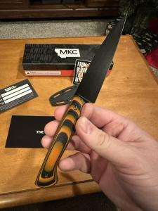 Montana Knife Company Cutbank Pairing Knife - Orange