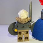 LEGO Viking Chief Minifigure with Sword and Shield
