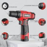 PULITUO 148-Piece Home Tool Set with Drill