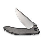 WE Knife Quixotic Frame Lock 21016-1 Gray Titanium