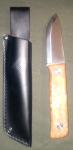 Helle Norway Fixed Blade Knife with Leather Sheath