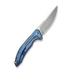 WE Knife Quixotic Frame Lock Knife - Blue Titanium