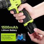 12V Portable Cordless Drill Tool Set