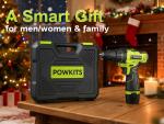12V Portable Cordless Drill Tool Set