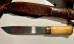 Helle Lappland Fixed Blade Knife with Birch Handle
