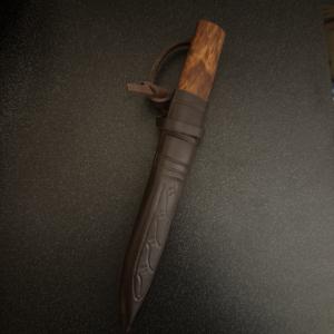 Helle Norway Viking Fixed Blade Knife - Black