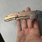 Grimsmo Norseman Pink Stonewashed Knife #5383