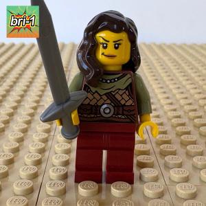 Viking Warrior Female with Sword LEGO Set