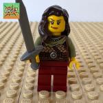 Viking Warrior Female with Sword LEGO Set
