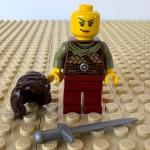 Viking Warrior Female with Sword LEGO Set
