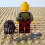 Viking Warrior Female with Sword LEGO Set