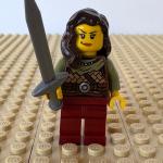 Viking Warrior Female with Sword LEGO Set