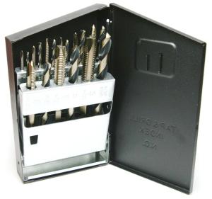 Norseman 18PC Drill and Tap Set - USA Made
