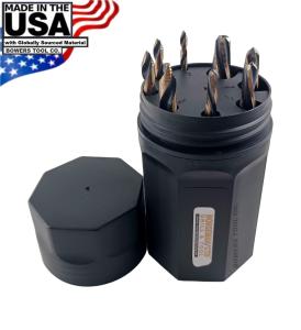 Norseman 8pc Vortex Step Bit Drill Set