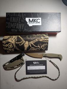 Montana Knife Battle Goat Tactical Knife COY/OD