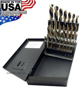 Norseman 15pc Left Hand Drill Bit Set