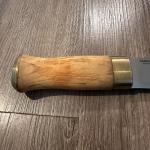 Helle Lappland Knife with Wood Handle & Sheath