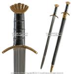Celtic Viking Norseman Godfred Sword with Brass Pommel