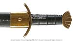 Celtic Viking Norseman Godfred Sword with Brass Pommel