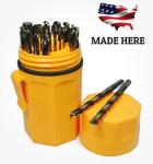 Norseman Magnum 29 Piece Drill Bit Set - Orange