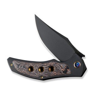 WE KNIFE Magnetron 18058-3 Pocket Knife with Carbon Fiber
