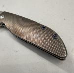 Grimsmo Rask Knife - Crosshatch Diffused Plum