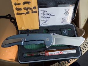 Grimsmo Norseman - Light Blue Stonewashed Knife