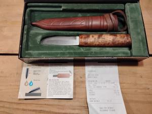 Helle Viking Fixed Blade Knife - Vintage Style