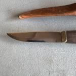Helle Fabrikker Norway Fixed Blade Knife with Sheath