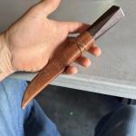 Helle Fabrikker Norway Fixed Blade Knife with Sheath