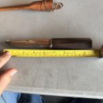 Helle Fabrikker Norway Fixed Blade Knife with Sheath