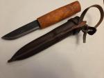 Helle Viking Carbon Steel Knife and Sheath