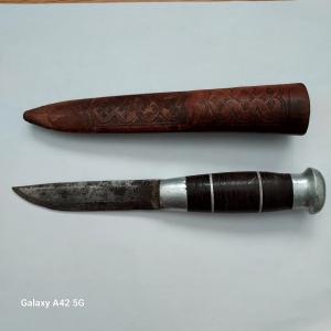 S&S Helle Holmedal Norge Knife with Scabbard