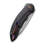 WE KNIFE Makani Flamed Titanium Pocket Knife