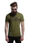 Odin Viking T-Shirt with Norse Sword Design