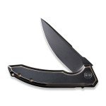 WE Knife Quixotic 21016-2 Black Titanium Knife