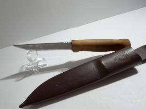 Helle Taiga Fixed Blade Knife with Leather Sheath