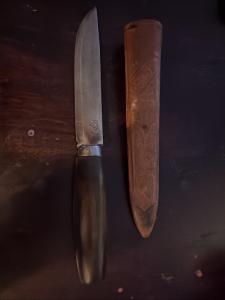 S&S Helle Holmedal Norwegian Viking Knife with Sheath