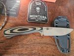 Montana Knife Co. Onyx Whitetail Magnacut Knife